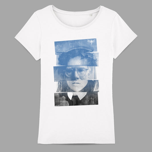 Modern Art Abstract Face Graphic T-Shirt Design