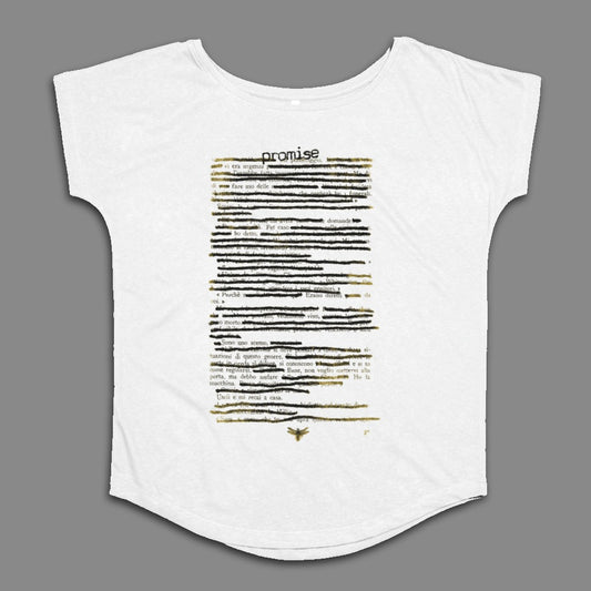 Promise Quote Design Stylish Statement T-shirt