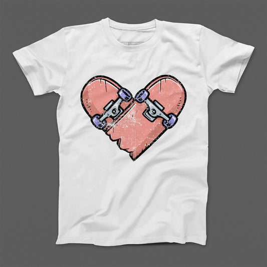 T-shirt donna boyfriend love-skate
