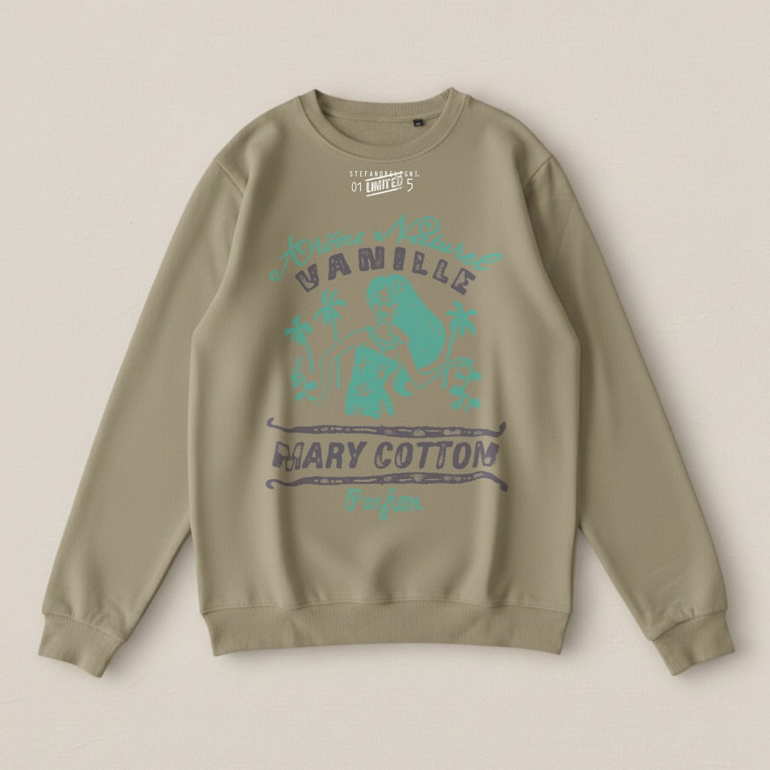 Vintage Style Vanille Parfum Graphic Sweatshirt Product