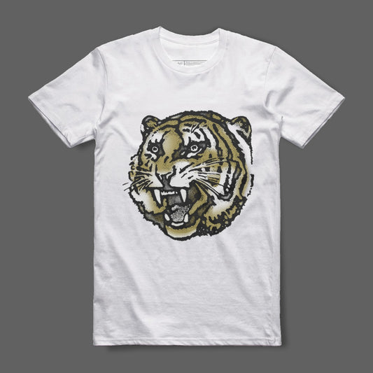 Fierce Tiger Face Graphic Tee Statement Clothing