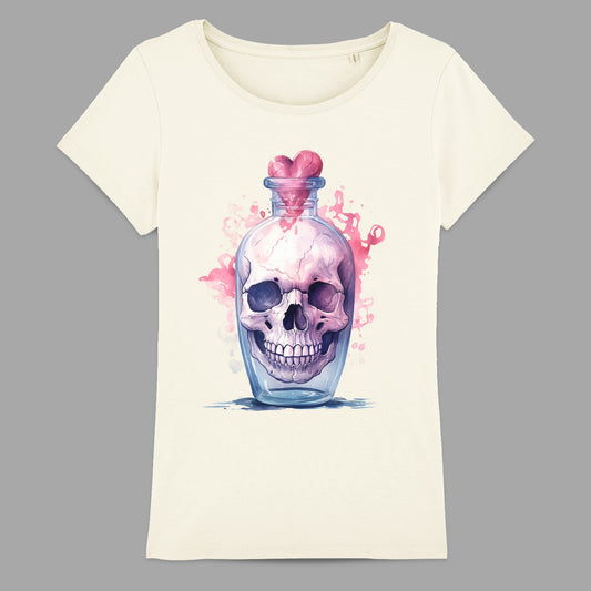 Skull in Bottle Artwork Women's T-Shirt Product