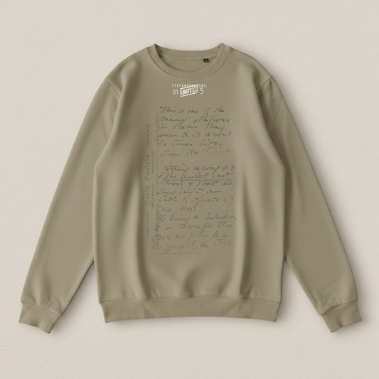 Handwritten Script Design StepAndGo Clothing Sweatshirt