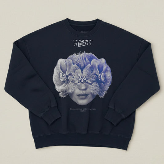 Limited Edition Face and Bat Graphic Sweatshirt