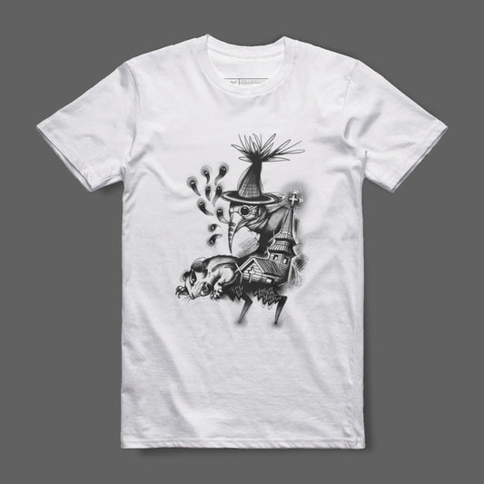 Unique Graphic Tee with Intricate Design Tshirt