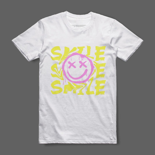Smile Smile Smile Graffiti Art T-Shirt